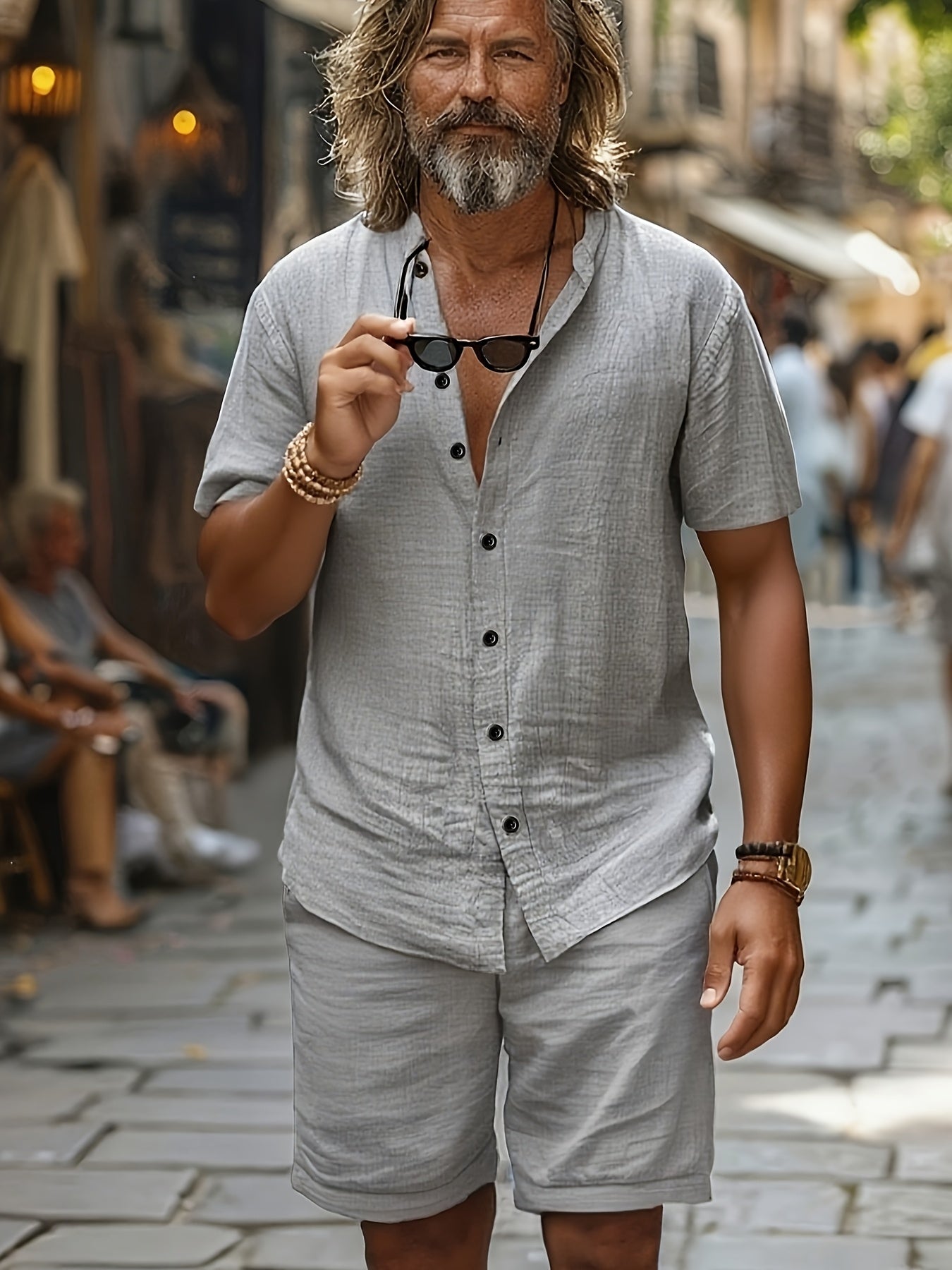 [COMPRA 1 Y LLEVATE 2] - La Costa™ | Conjunto Doble – Elegancia con Corte Relajado y Tejido Premium