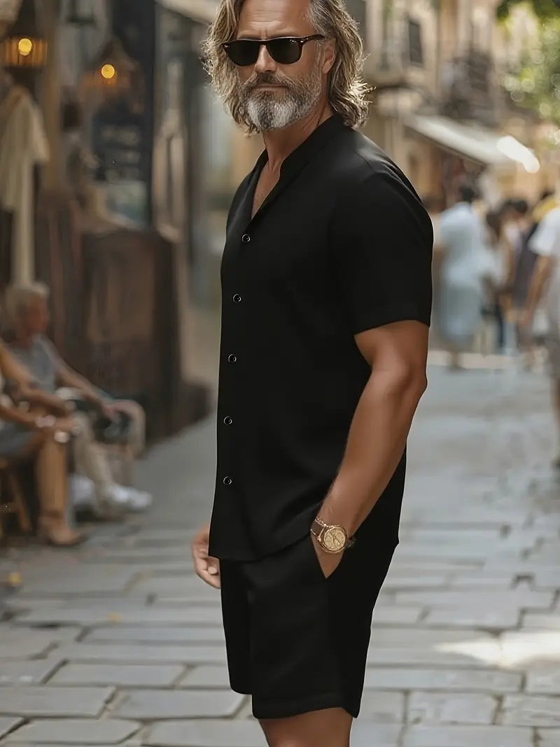 [COMPRA 1 Y LLEVATE 2] - La Costa™ | Conjunto Doble – Elegancia con Corte Relajado y Tejido Premium