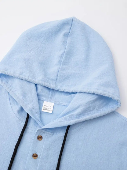 [COMPRA 1 Y LLEVATE 2] - Palermo Linen | Camisa con Capucha La Costa + Pantalón Casual