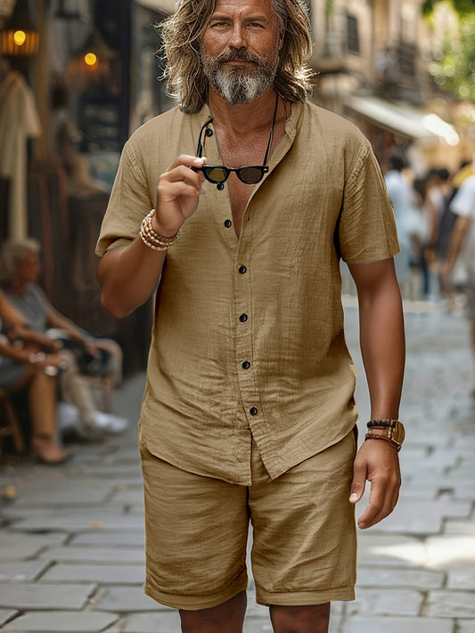 [COMPRA 1 Y LLEVATE 2] - La Costa™ | Conjunto Doble – Elegancia con Corte Relajado y Tejido Premium