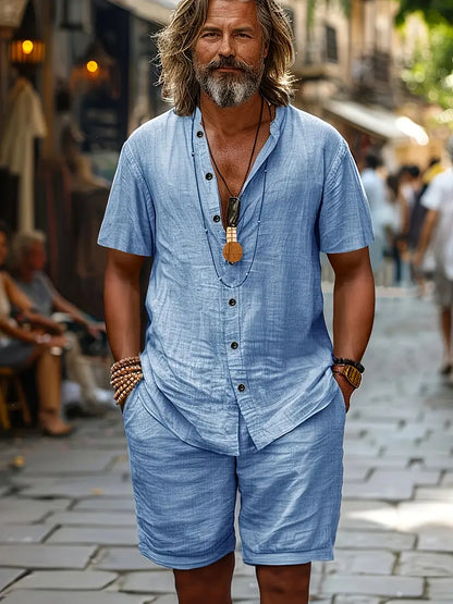 [COMPRA 1 Y LLEVATE 2] - La Costa™ | Conjunto Doble – Elegancia con Corte Relajado y Tejido Premium