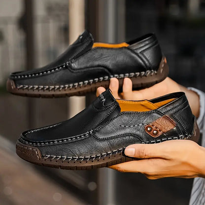 Cordoba™ | Mocasín de Cuero Premium – Liviano, Resistente y Natural